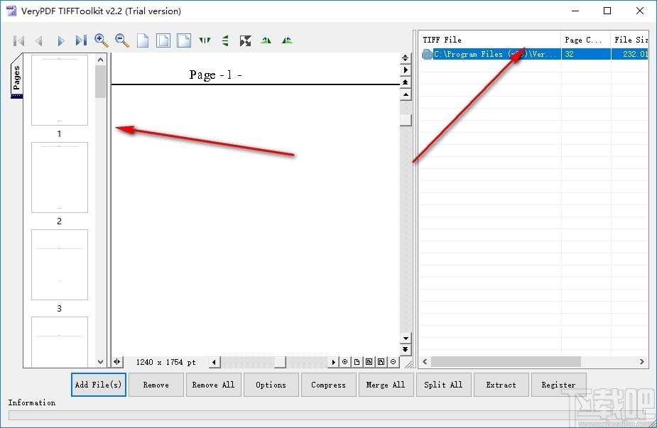 VeryPDF TIFFToolkit下载,TIFF压缩工具,图片拆分,图片合并