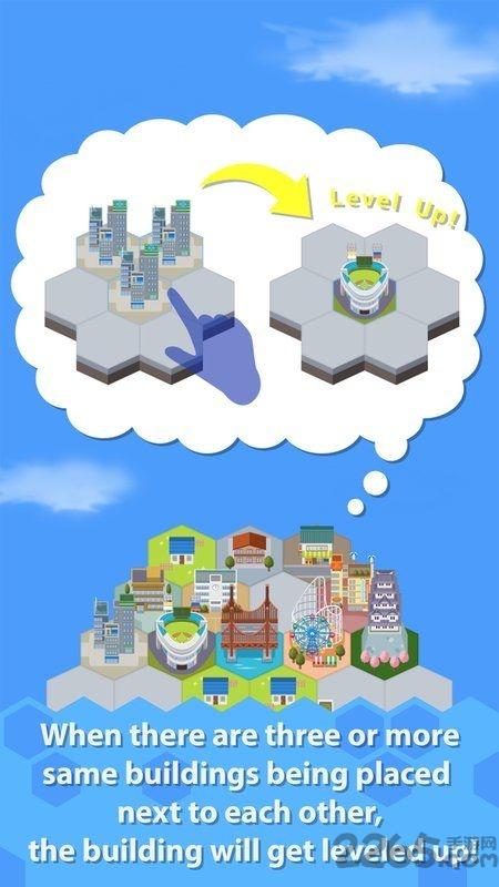 六角城市手机版(hexa city)下载,六角城市,休闲游戏,益智游戏